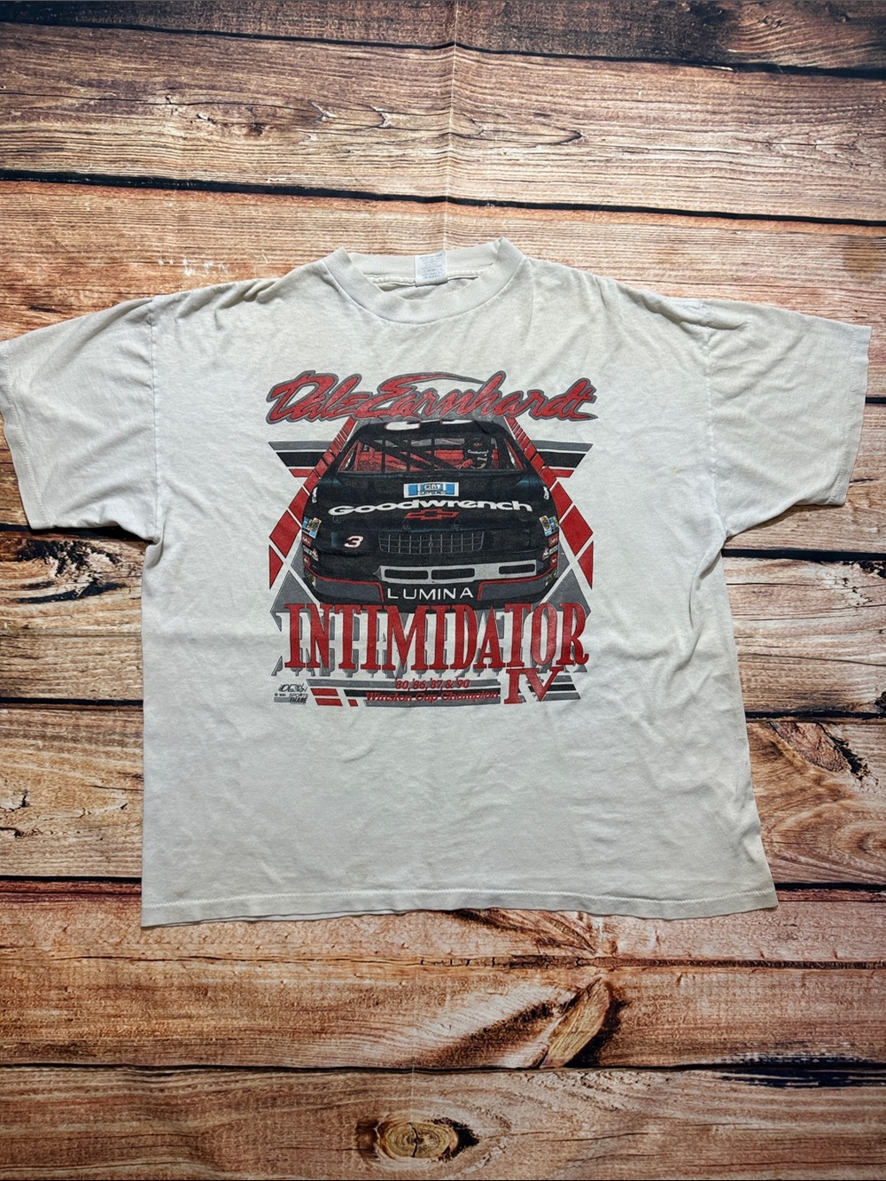 Vintage 1991 Dale Earnhardt "The Intimidator IV" NASCAR Tour T-Shirt